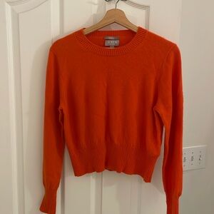 Jcrew cashmere cropped fit sweater
